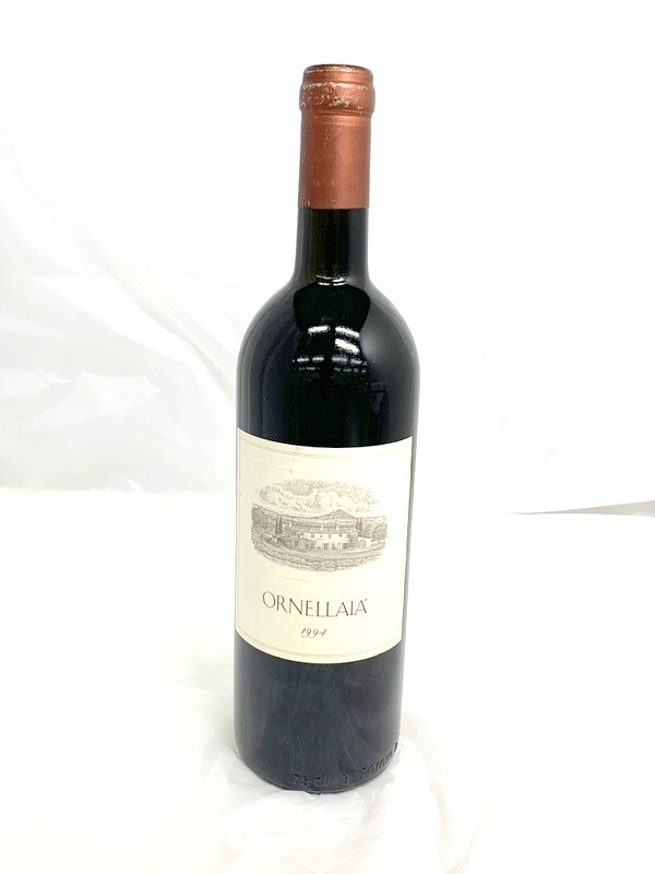 1000円スタート 果実酒 赤ワイン オルネライア 1994 ORNELLAIA オルネッライア ボルゲリ スペリオーレ 750ml 13% 未開栓 1381g 4E08