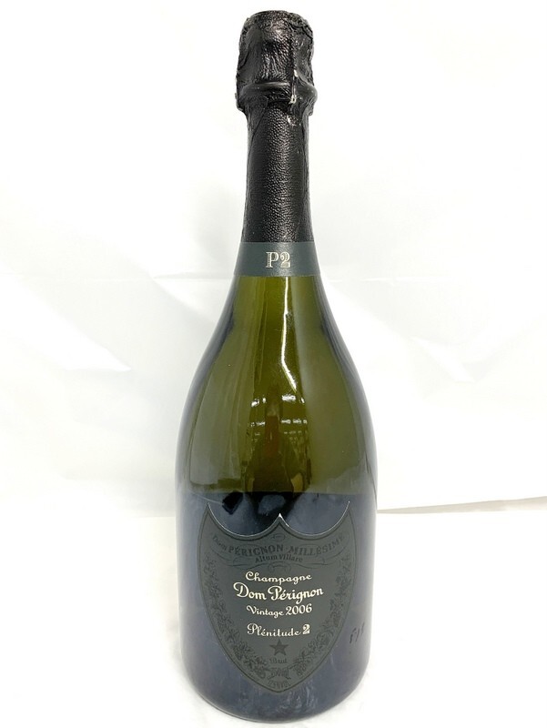 1000円スタート 果実酒 シャンパン Dom Perignon Vintage 2006 Plenitude 2 ドンペリニヨン 2006 P2 750ml 12.5% 未開栓 フランス 4E27