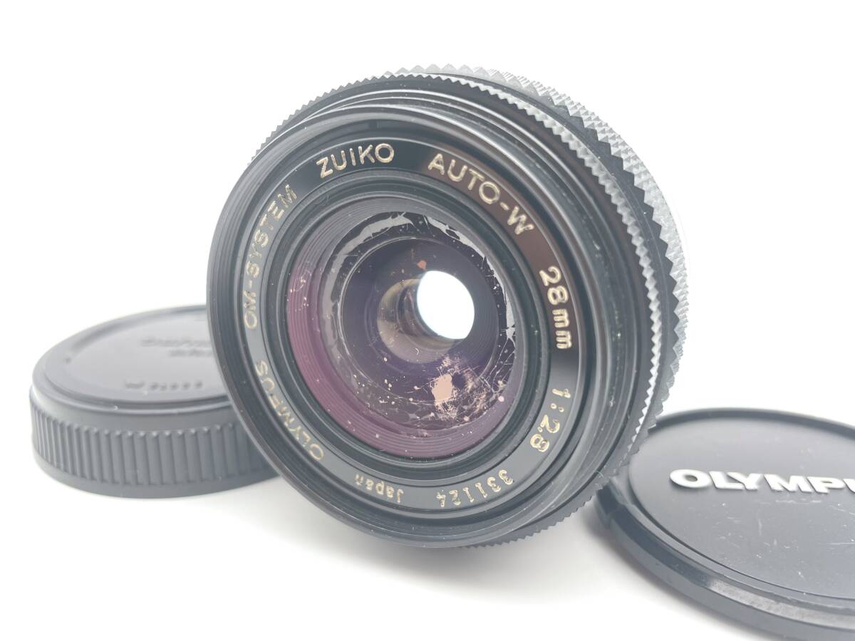 21502●OLYMPUS OM-SYSTEM ZUIKO AUTO-W 28mm 1:2.8
