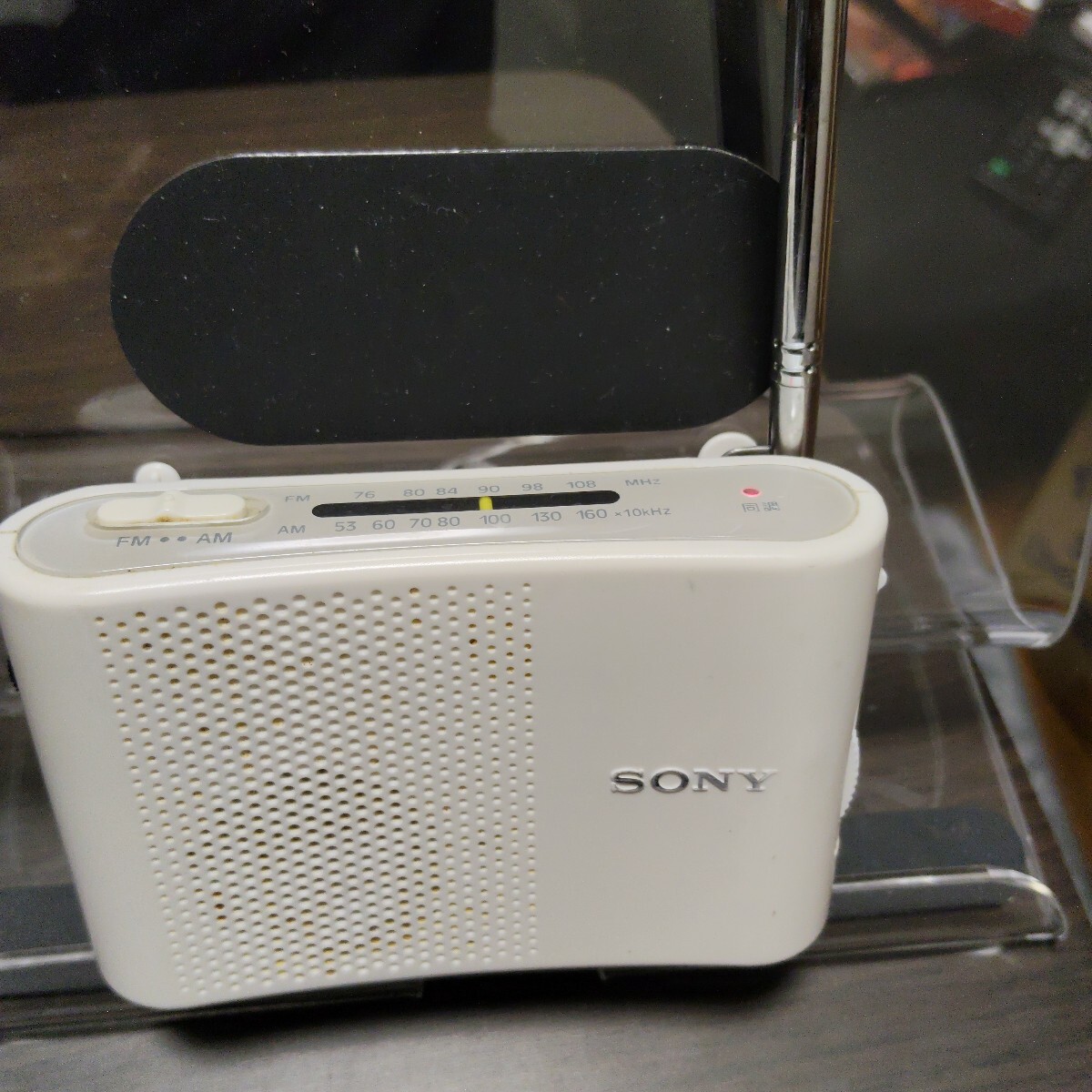 SONY トランジスタラジオ ICF-51 白　動作確認済