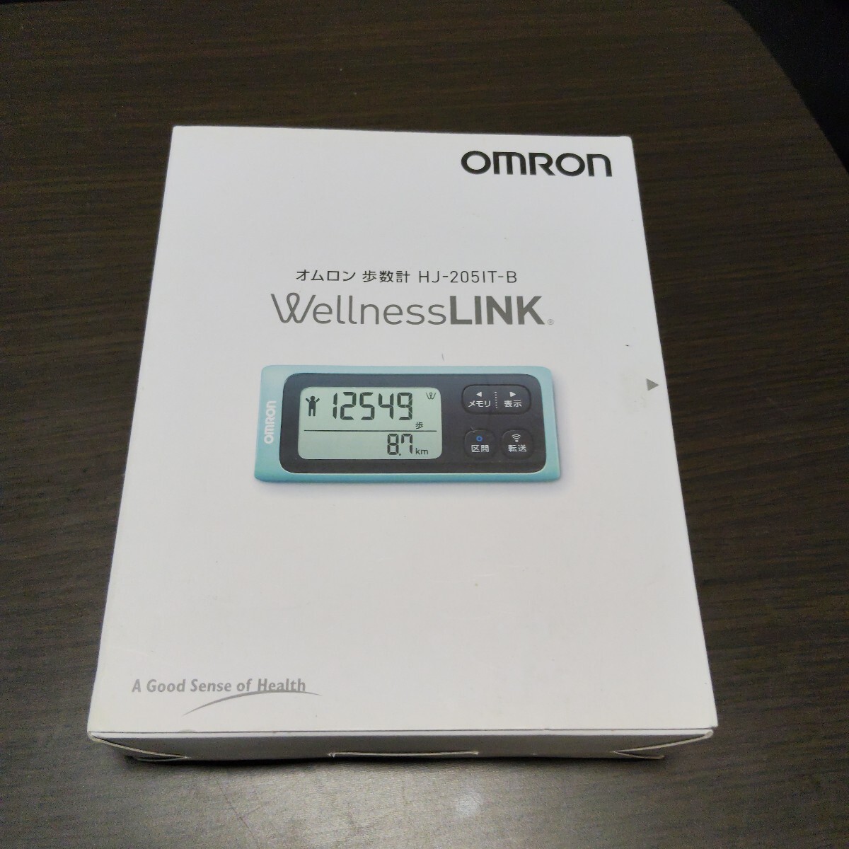 (未使用) OMRON オムロン Walking style 205IT 通信トレイ HJ-205IT-B 健康管理 歩数計 万歩計 活動量計