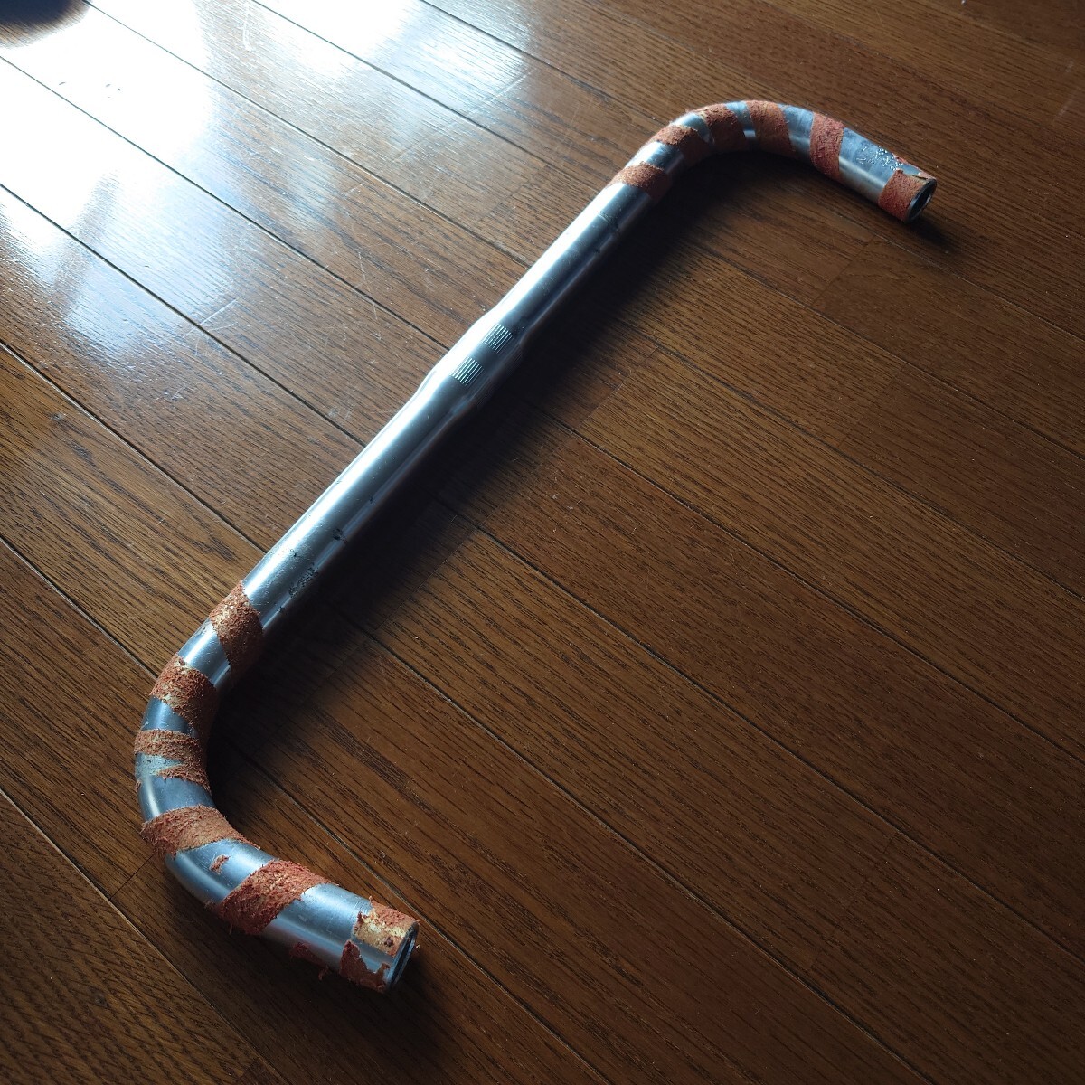 NITTO B263AA 420mm ブルホーンハンドルNITTO ブルホーンバー 日東 シルバー ピスト