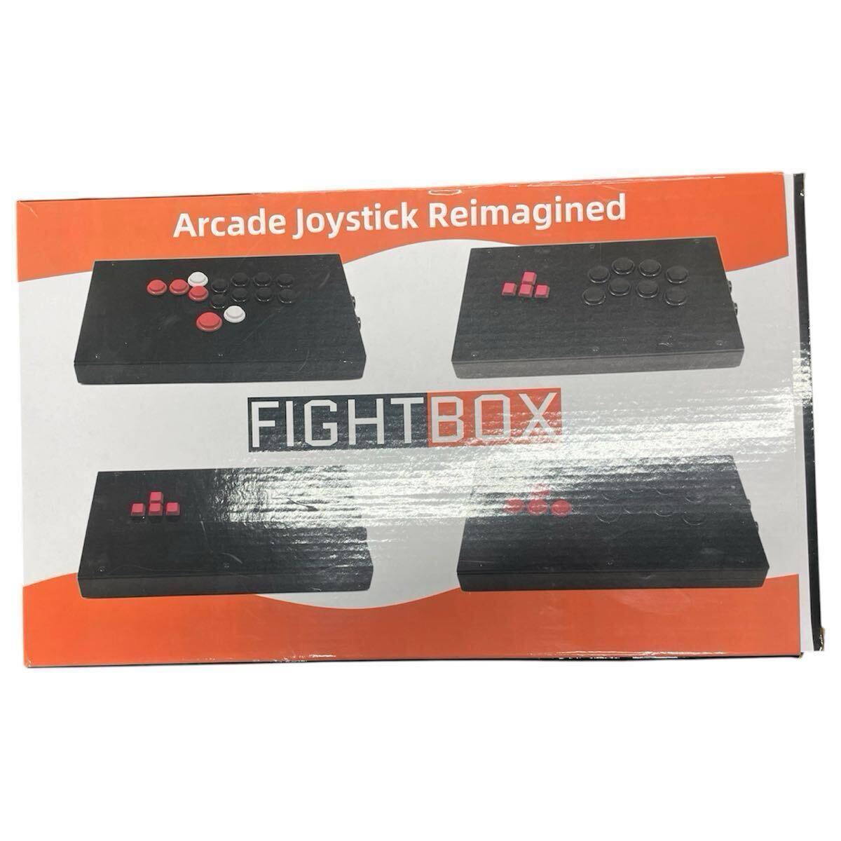 【中古美品】FIGHTBOX アーケードコントローラー レバーレス コントローラー 格闘ゲーム対応