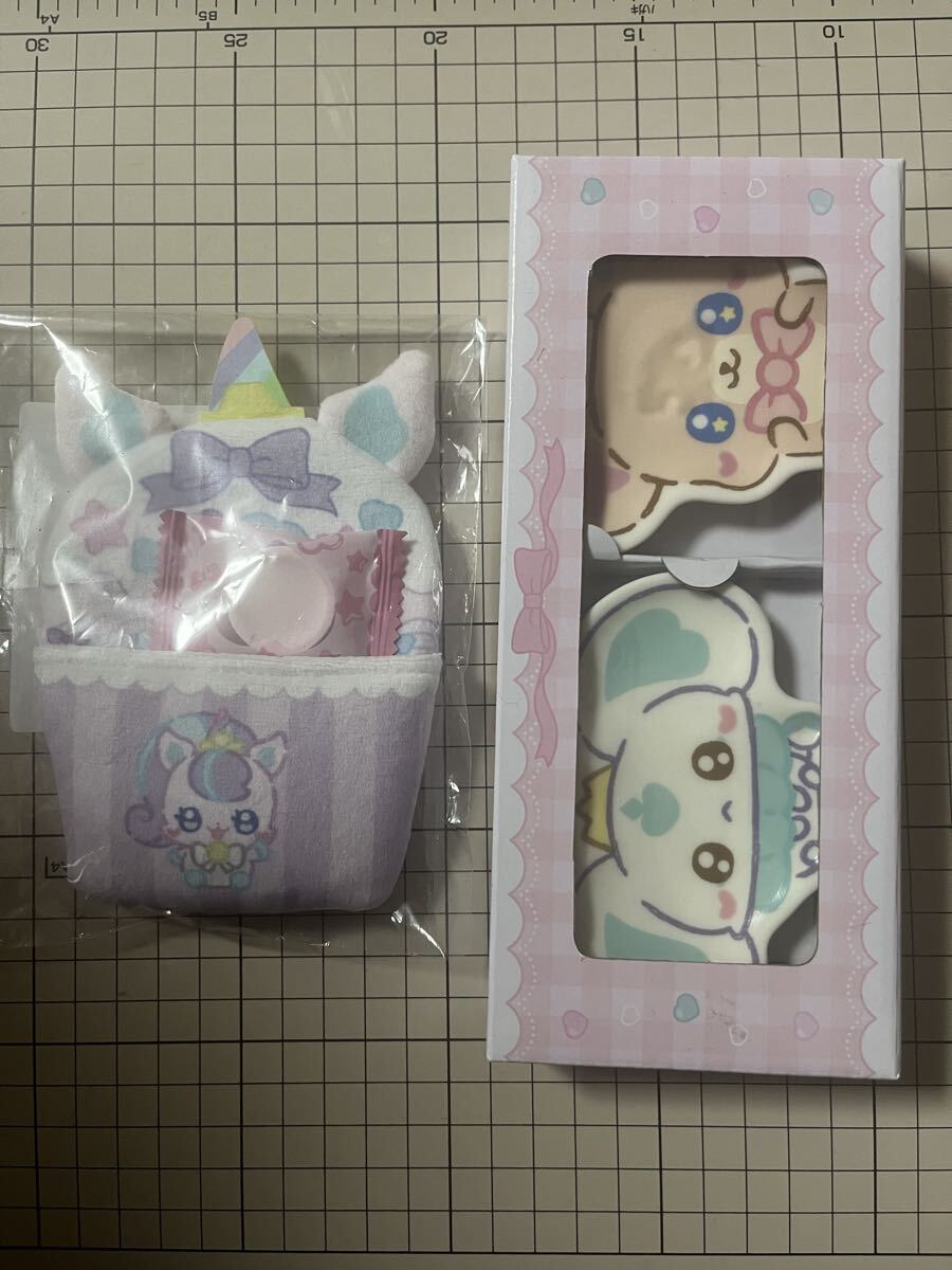 ぷちキュア　ツインぷちトレイ　カップケーキポーチ　