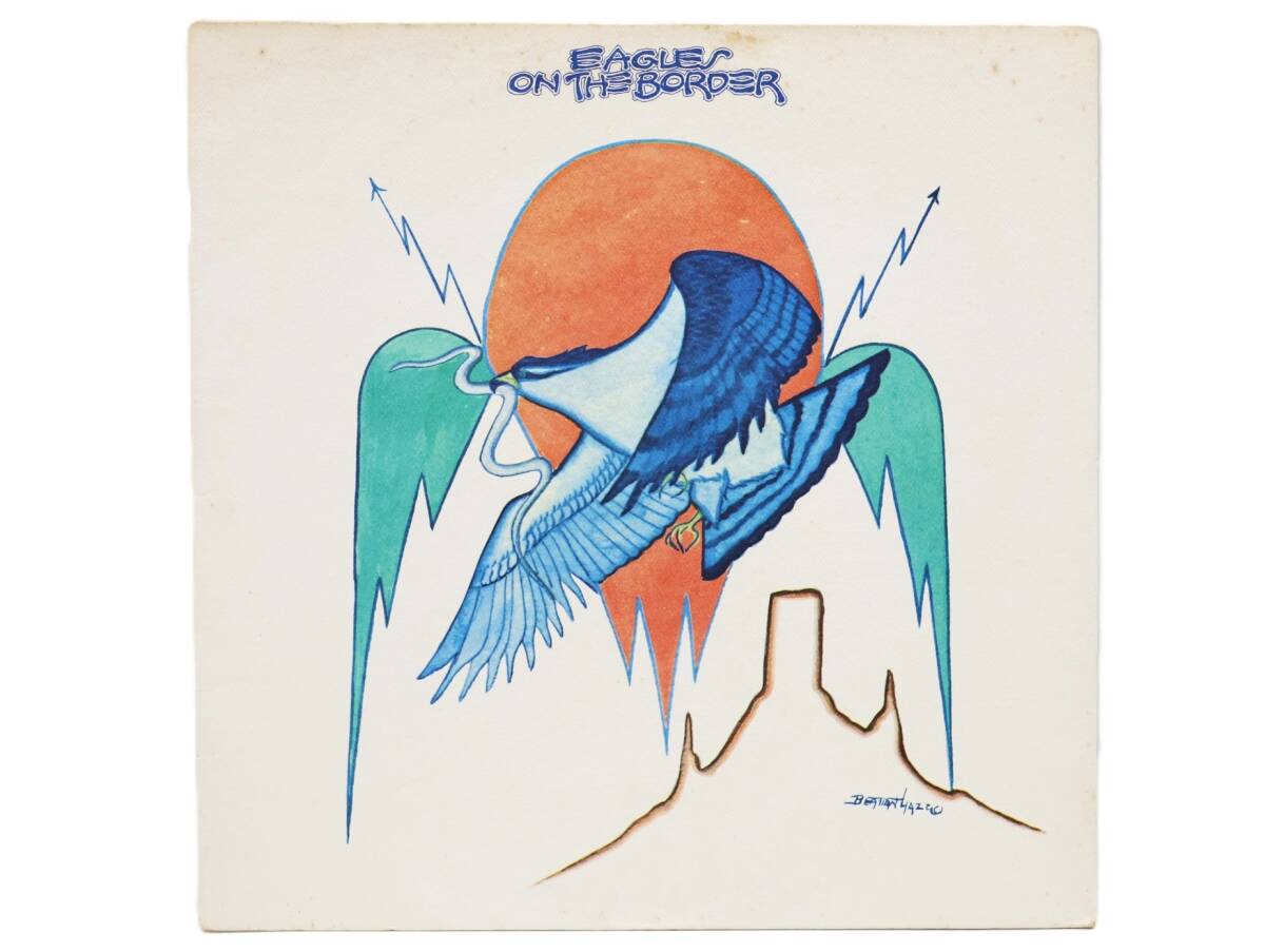 ★回0303 EAGLES イーグルス/ON THE BORDER オン・ザ・ボーダー レコード LP盤 アナログ盤 コレクター放出品 同梱可 32509081
