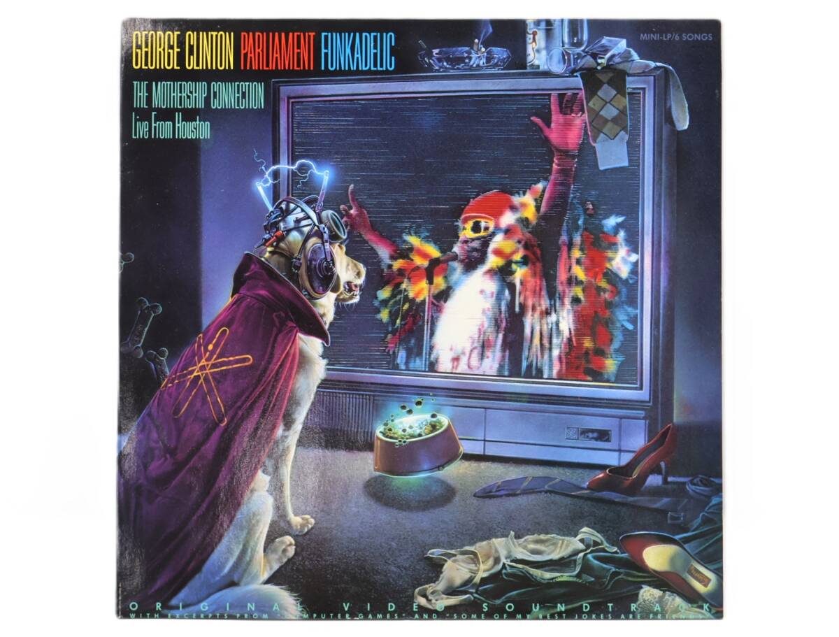 ★回0318 George Clinton ジョージ・クリントン/The Mothership Connection マザーシップ・コネクション レコード LP盤 アナログ 32509081