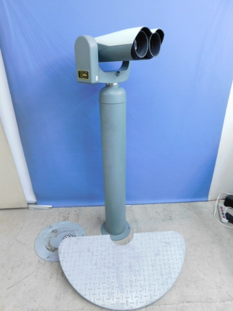 ★小3326 コバック D-8 大型望遠鏡 踏台付 COVAC 20×80 Field30° 望遠鏡 双眼鏡 踏み台 ステップ付 観光地 屋上 施設 92604031 
