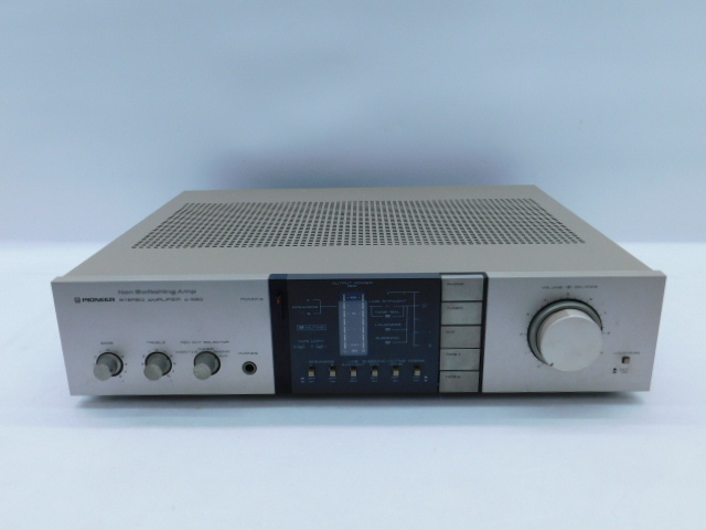 ★小3276 パイオニア ステレオアンプ A-580 Pioneer アンプ プリメインアンプ 92603261