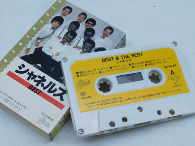 ★小3298 当時物 シャネルズ BEST ベスト カセットテープ ラッツ&スター 鈴木雅之 久保木博之 田代まさし 佐藤善雄 桑野信義 92603301