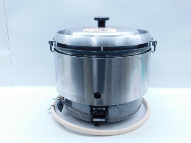 ★小3308 リンナイ 業務用 炊飯器 RR-30S2 都市ガス用 6L用 3升 2021年製 ガス炊飯器 12603231
