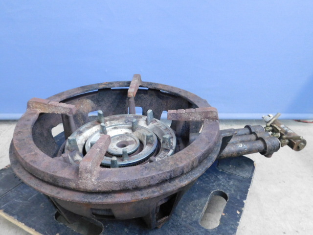 ★小3319 タチバナ製作所 TS-308 ガスコンロ 鋳物ガス 鋳物コンロ 業務用 強火力調理 高温調理 ラーメン鍋 寸胴鍋 厨房 12603231