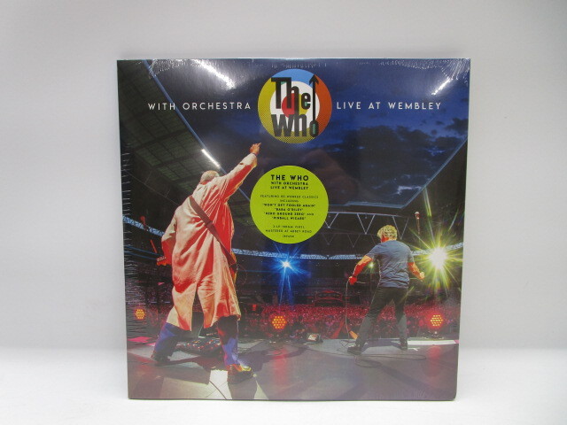 ★井0952 未開封 The WHO/Live at Wembley ザ・フー/ライヴ・アット・ウェンブリー レコード LP LP盤 コレクター放出品 同梱可 32509081