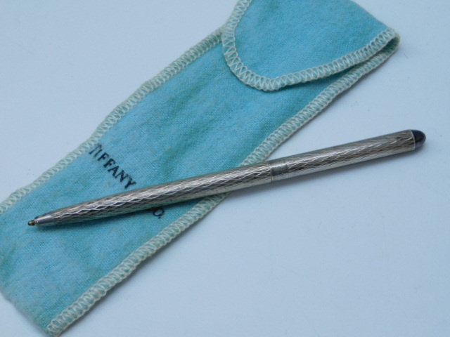 ★人0001 ティファニー ボールペン SV925 Tiffany & Co. 925 STERLING スターリングシルバー ツイスト式 W.GERMANY 西ドイツ 32603171