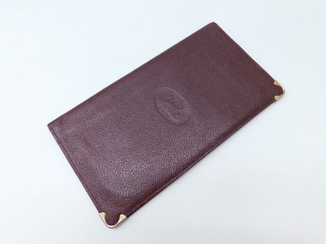 ★人0009 セリーヌ CELINE 財布 薄型 馬車 馬 ホースキャリッジ ヴィンテージ レザー 長財布 札入れ 92604021