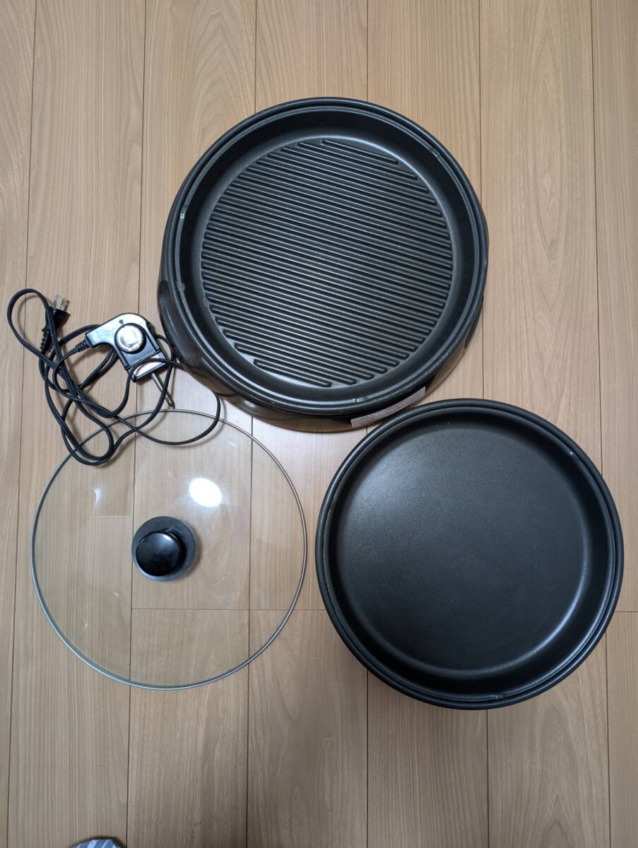 ホットプレート　象印 ZOJIRUSHI　EA-PB45型 plate W 2000年製　通電確認済み全く問題なく使用できます　皆で焼肉