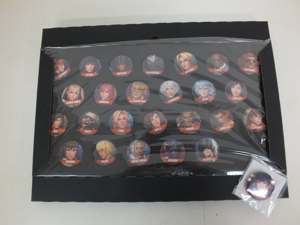 デッドオアアライブ 6 女天狗 缶バッジ 含む 26個 セット 記念缶バッジ DEAD OR ALIVE 6 特典 缶バッヂ 缶バッチ バッジ 激安1円スタート