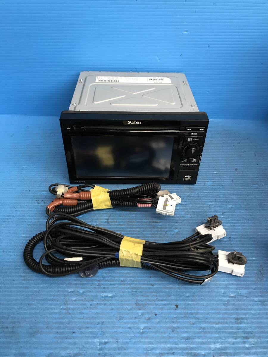 作動確認済■弊社保証付■ホンダ純正 Gathers ディスプレイオーディオ　WX-151CP CD/USB/ipod/Bluetooth