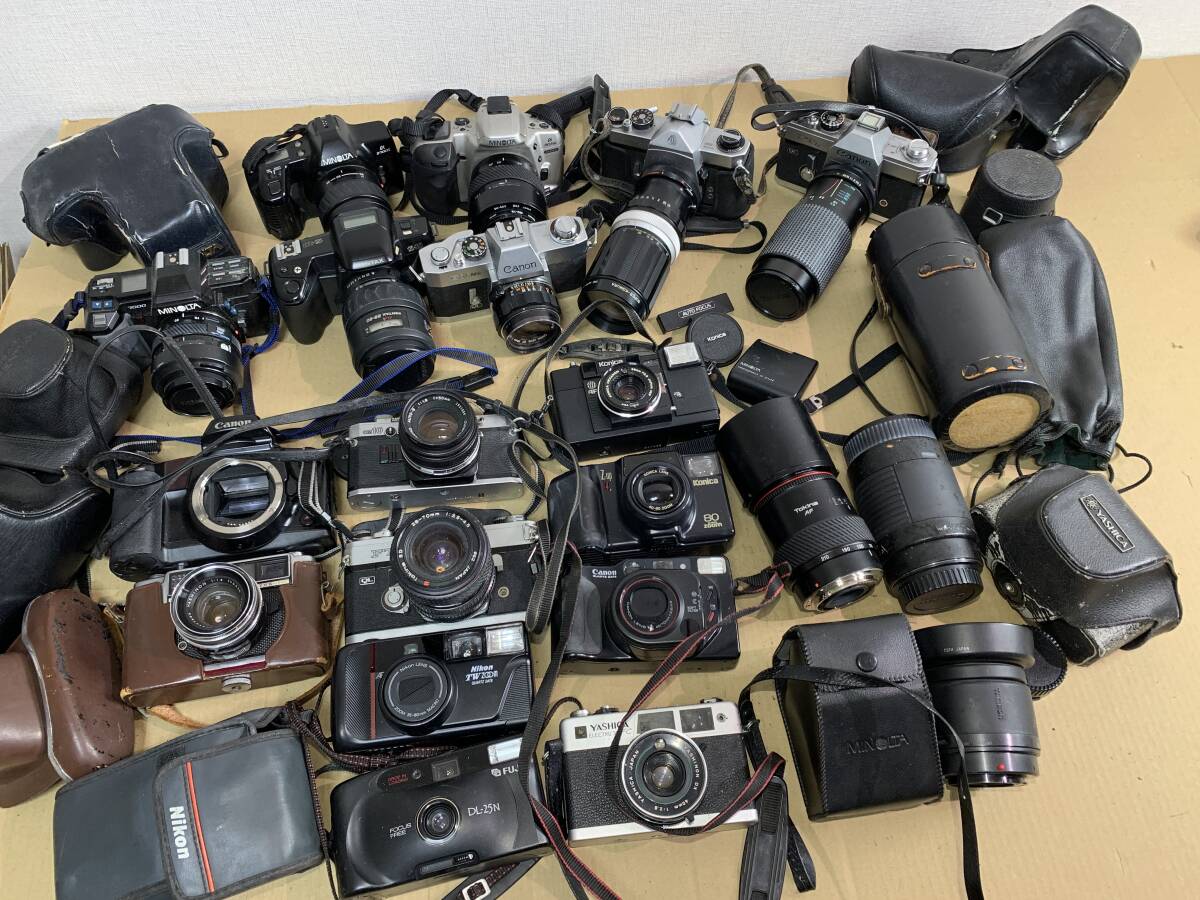 Canon/Nikon/OLYMPUS/PENTAX/カメラ レンズ 動作未確認 現状品 まとめて ジャンク セット まとめ (82)