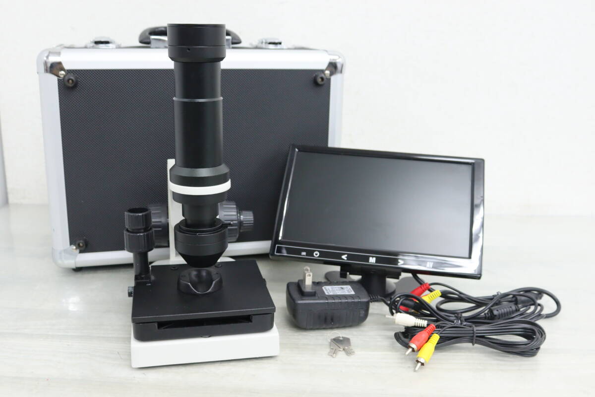 【引取可/福岡市博多区】 血流スコープ 毛細血管 モニターつき デジタル顕微鏡 3Y735