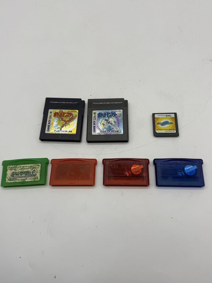RR04 ポケットモンスター　 ルビー サファイア　リーフグリーン　ファイアレッド　金　銀　ポケモンレンジャー　 ゲームボーイアドバンス