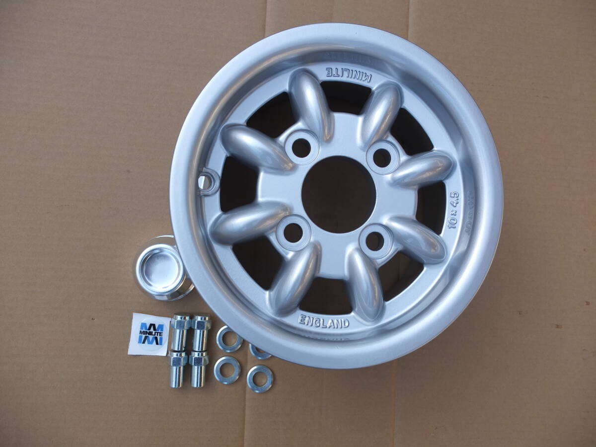 ミニライトアルミ4.5J-10インチ4本セット（新品）