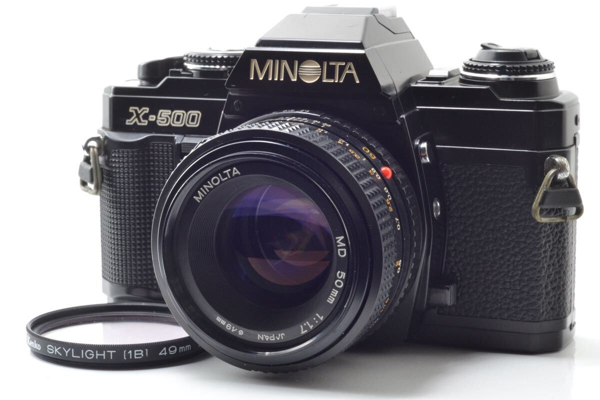Minolta ミノルタ X-500 MD 50mm f/1.7 美品 完動品
