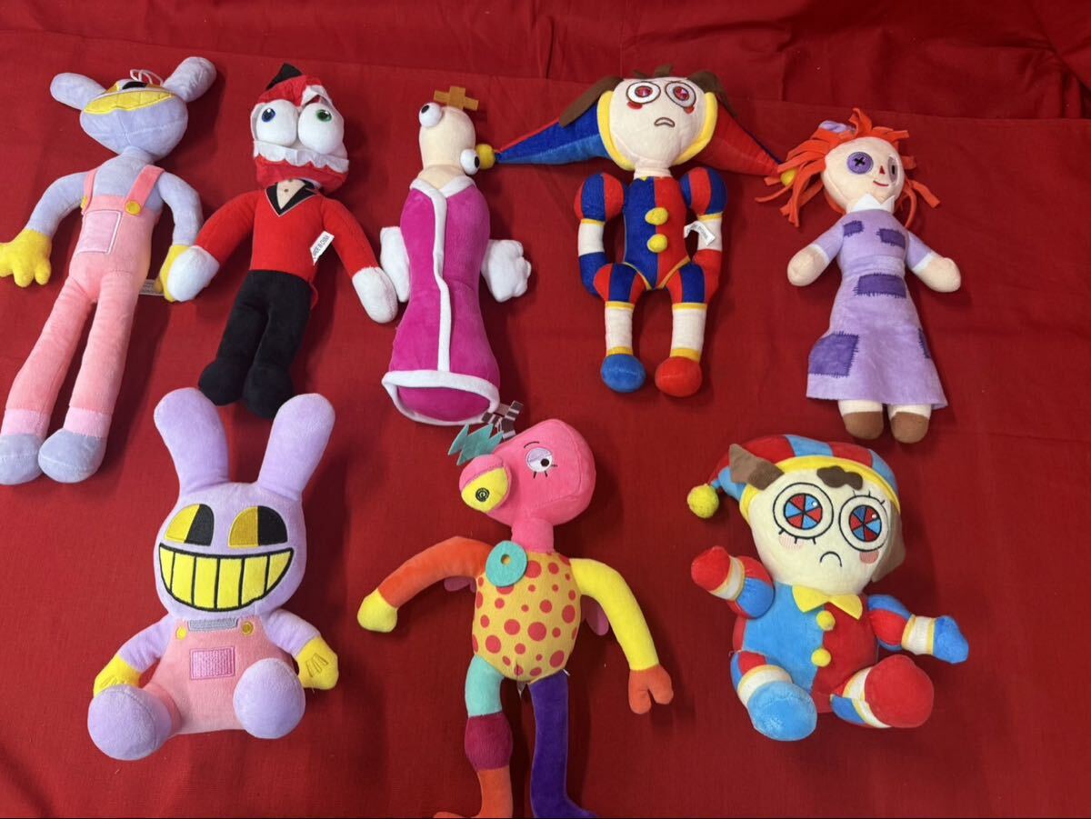 The Amazing Digital Circus ぬいぐるみ まとめ売り 8点 ポムニ ジャックス 他 S-0403-01
