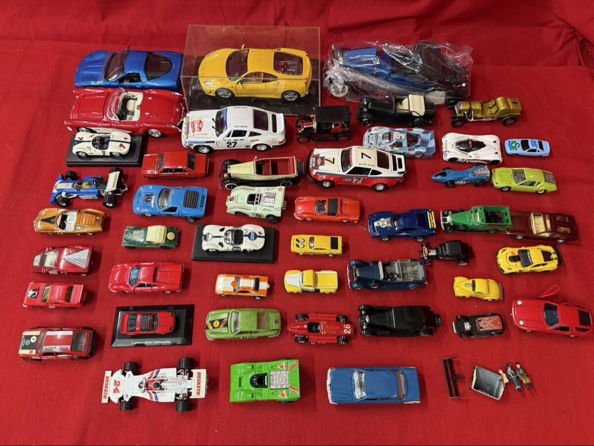 GA149 ミニカー まとめ売り フェラーリ ポルシェ レトロ レーシングカー ジャンク