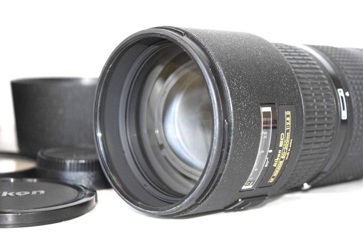 M　Nikon AF NIKKOR 80-200mm F2.8 D 望遠ズームレンズ 　ニコン　※動作未確認