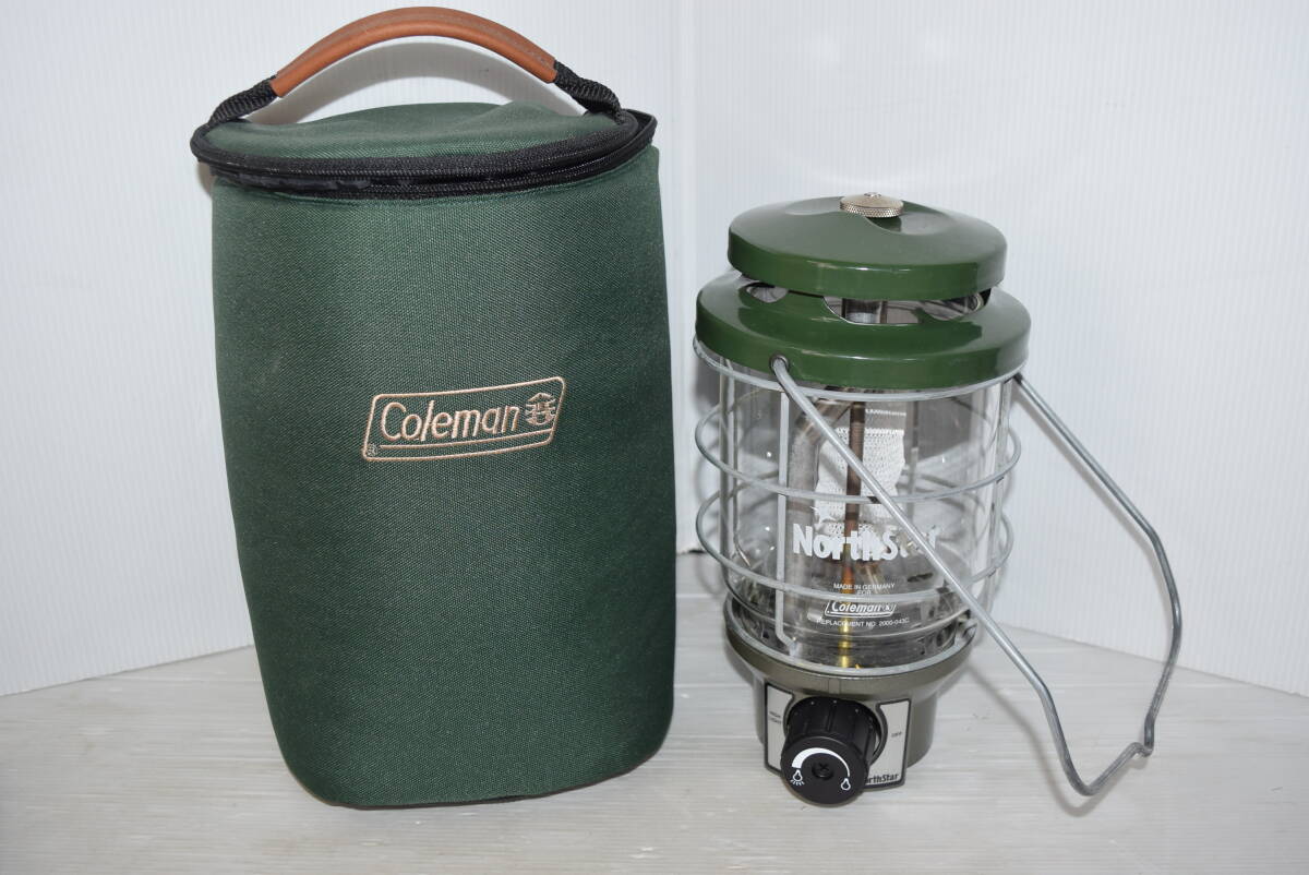 M　Coleman コールマン NorthStar ノーススター 2500 LPガスランタン キャンプ アウトドア ソフトキャリーケース付