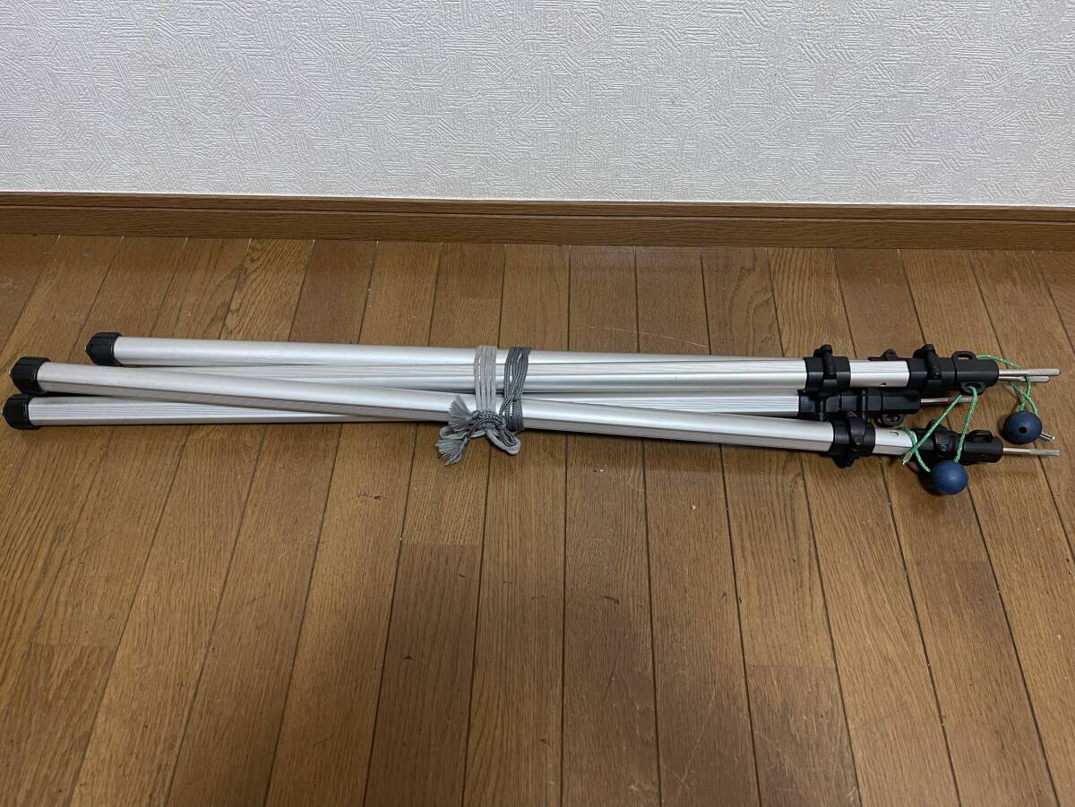 三脚 tripod 足4本 アクセサリー 備品 伸縮式 軽量 アウトドア 6169
