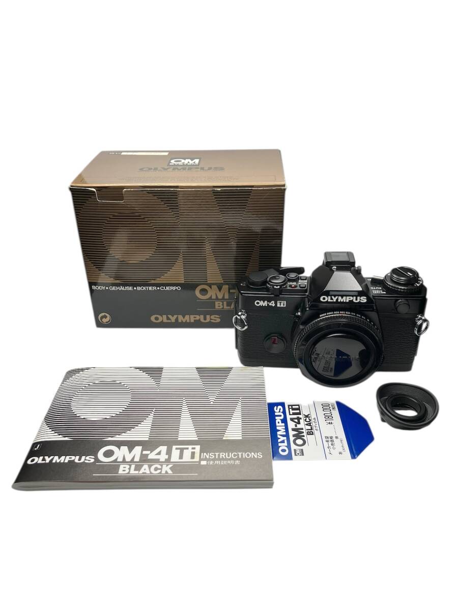 OLYMPUS OM-4Ti オリンパス 一眼レフ チタン 美品 //IS188207