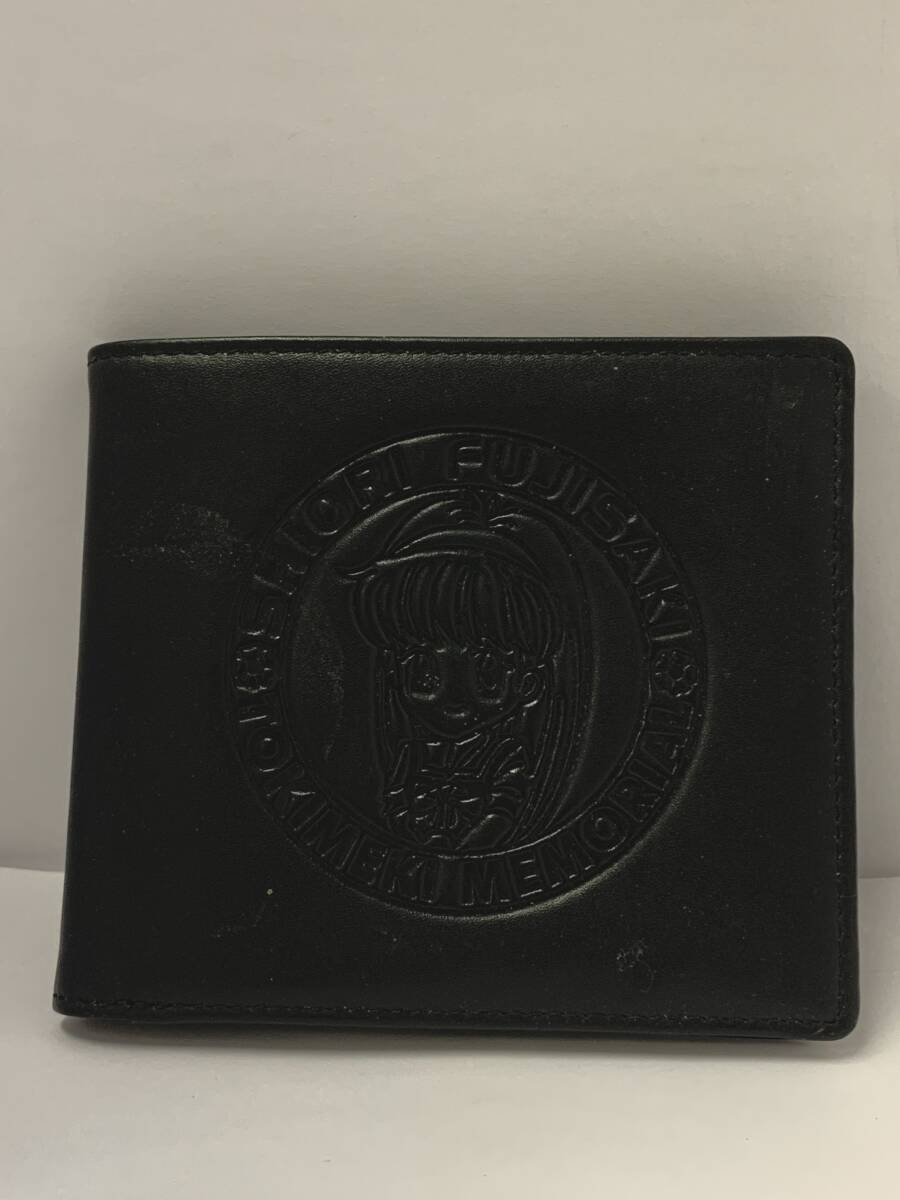 ●○84058【内部経年劣化あり】ときめきメモリアル 折りたたみ 財布 ブラック コレクション○●