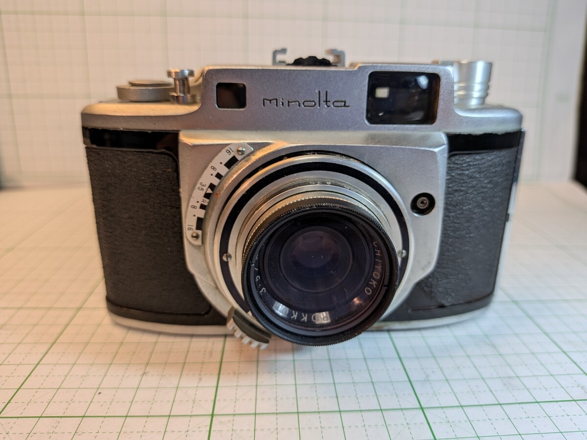 ミノルタ”A” 35㎜フィルムカメラ Antique of Japan made