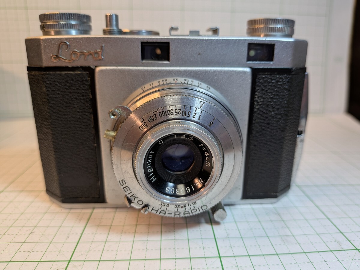 Lord35　４０㎜ f3.5 film camera antique程度綺麗