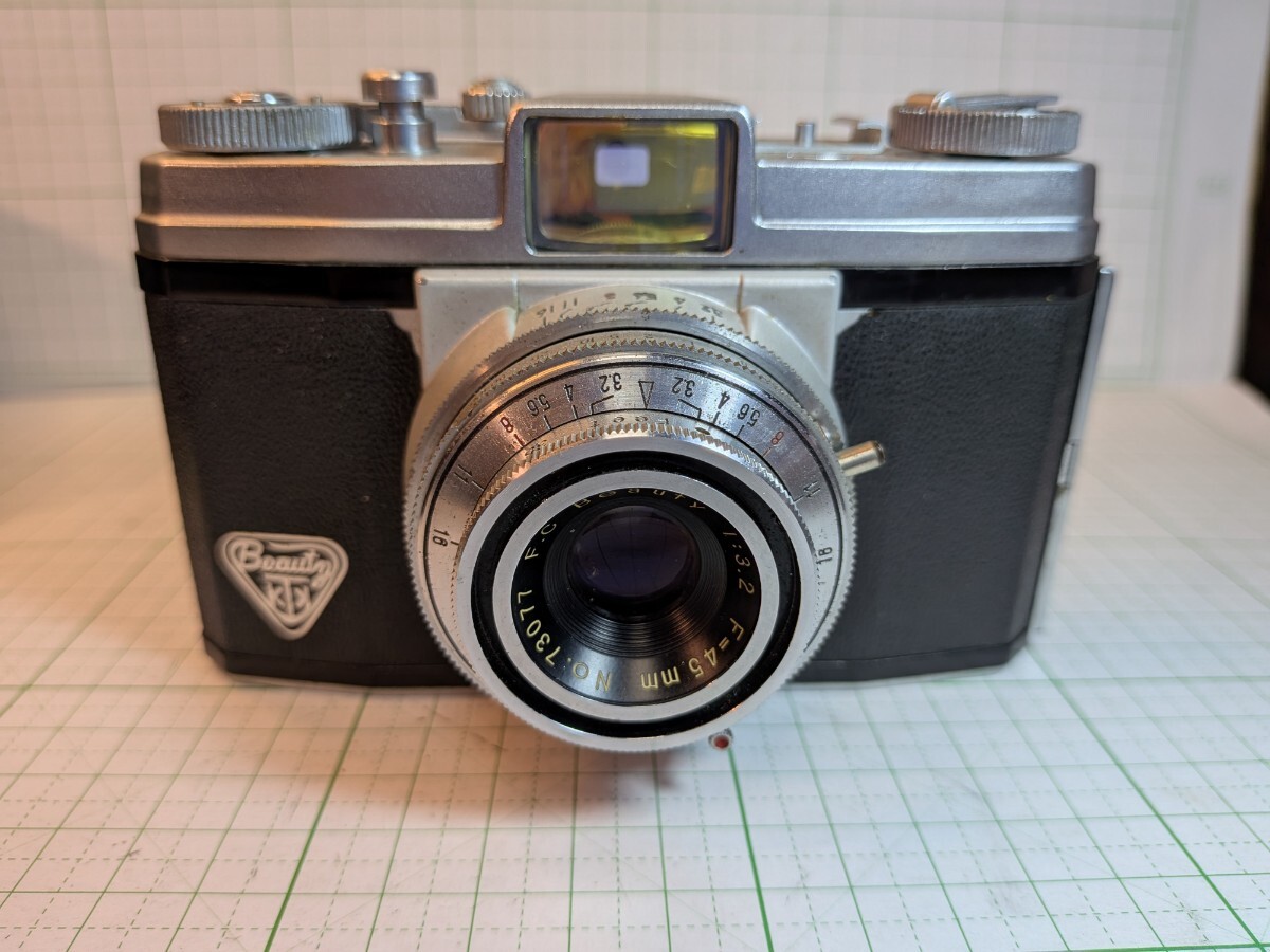 35カメラ フィルムカメラ Beauty45mm f3.2付き程度上