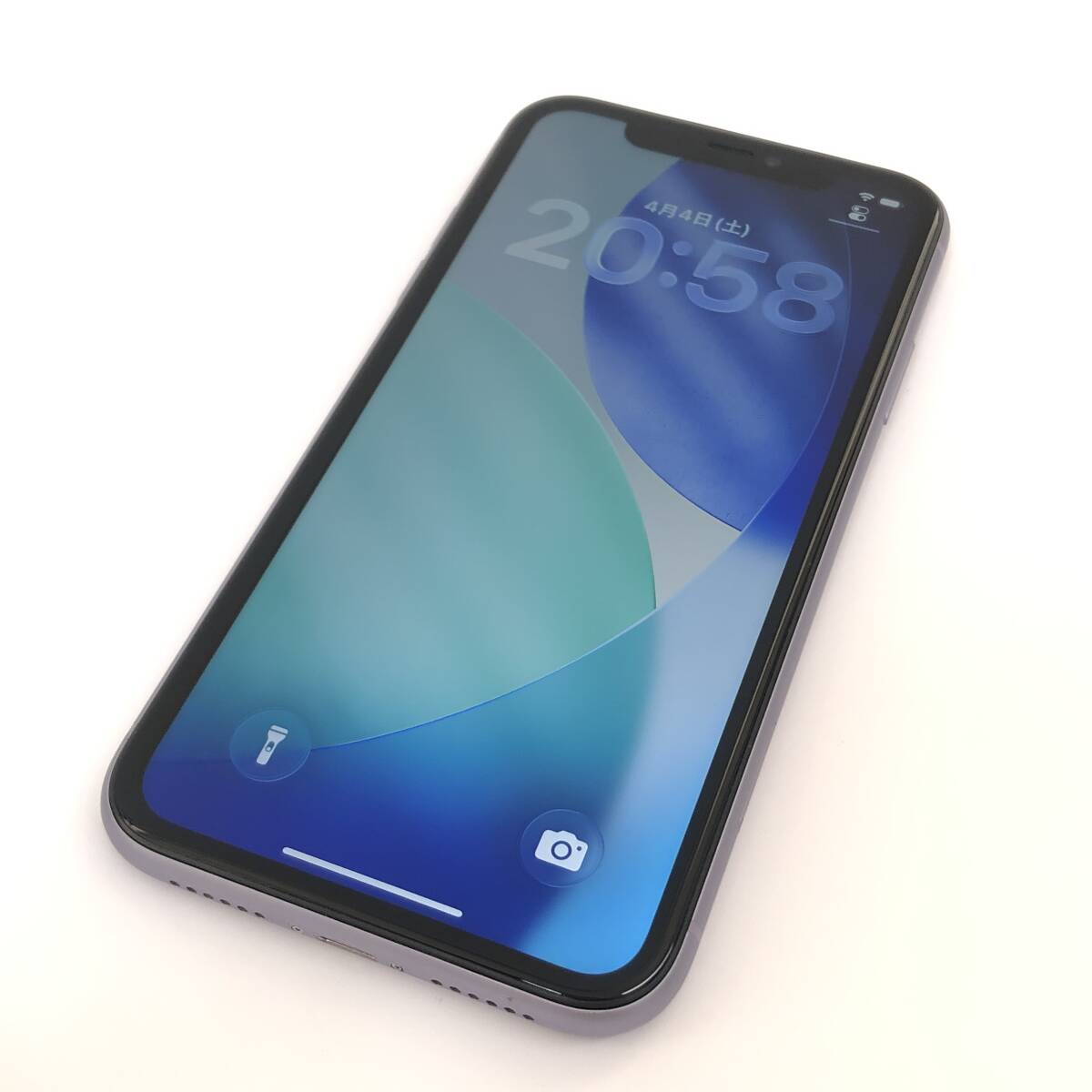 1円〜 iPhone 11 64GB MWLX2J/A A2221 最大容量 86% SIMロック解除済み