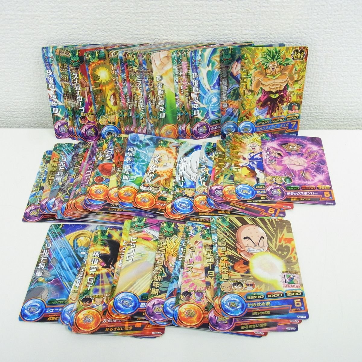 T525-N47-351◎ドラゴンボール 孫悟空 ヤムチャ 他 トレーディングカード まとめ売り ※画像参照 コレクション 現状品②◎
