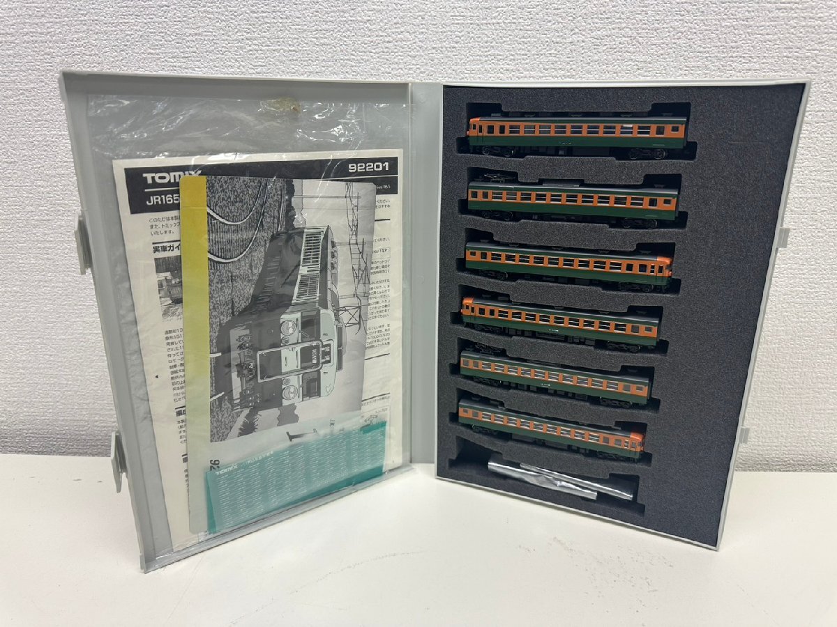 U064-X16-545 TOMIX 92201 JR165系電車基本セット+増結 現状品①大阪
