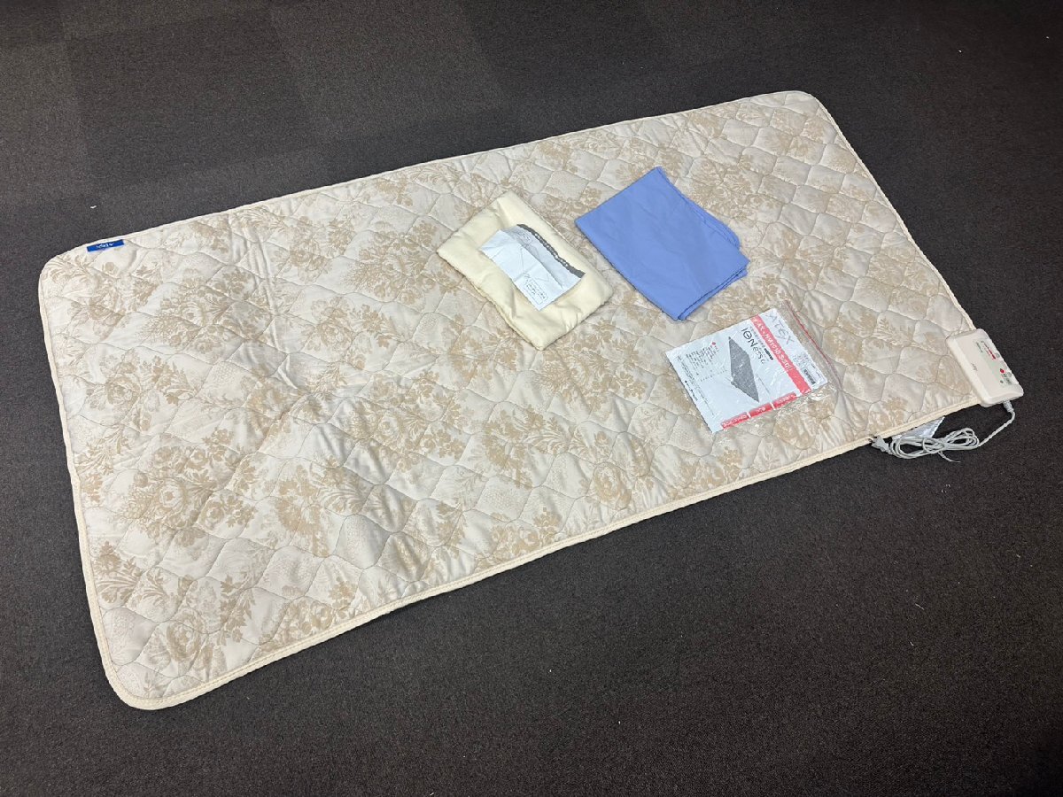 U017-X14-572 ATEX シングル 家庭用電位治療器 AX-HM1010S イオネスアルファ マットレス 現状品①大阪