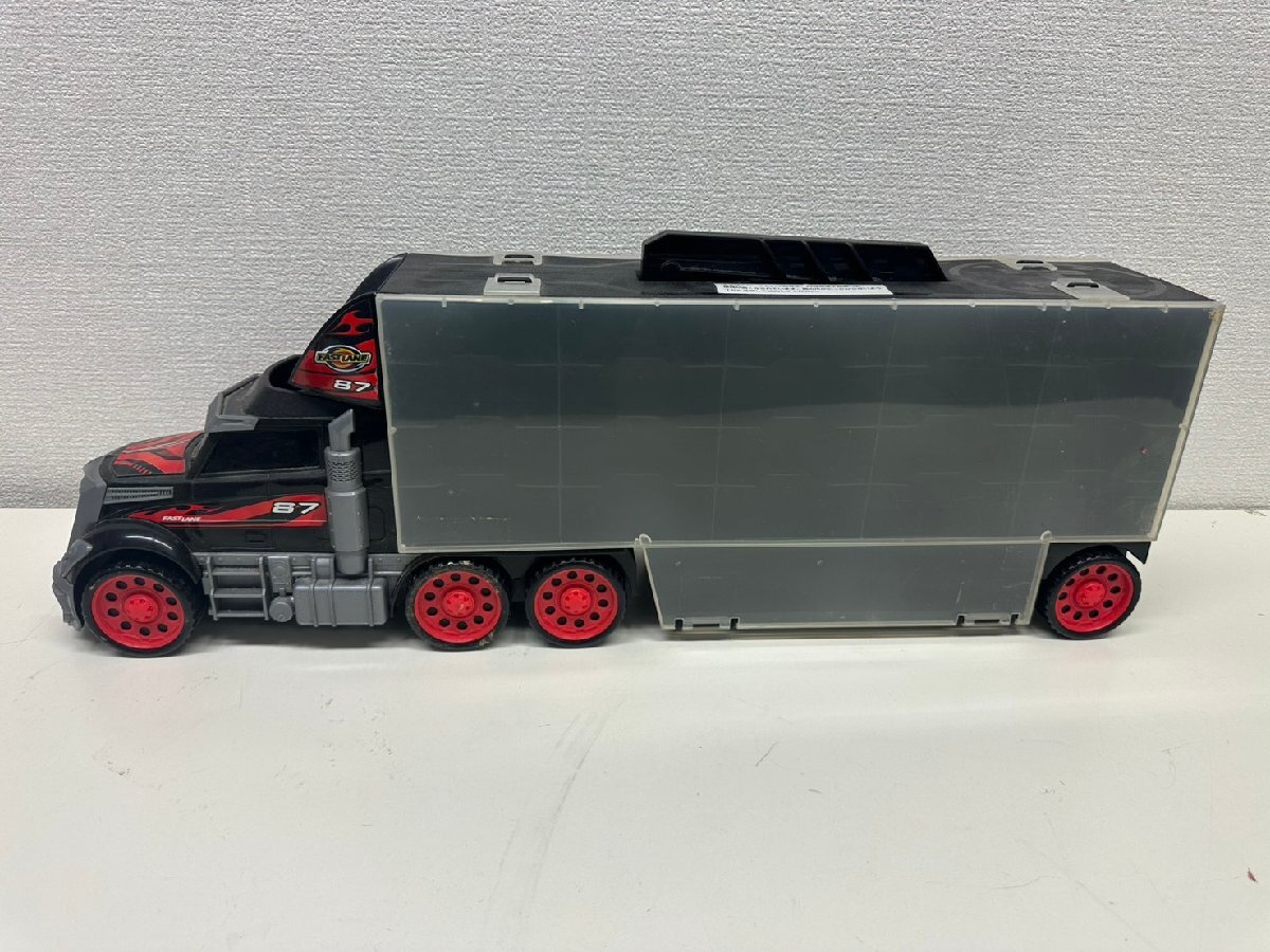 U029-X1-3579 TOYSRUS トイザらス FASTLANE ファストレーントラックキャリーケース おもちゃ 収納ケース現状品①大阪