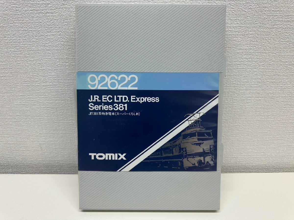 U001-X16-551 TOMIX Nゲージ TOMIX Nゲージ 92622 JR381系特急電車(スーパーくろしお) ※画像参照 現状品①大阪