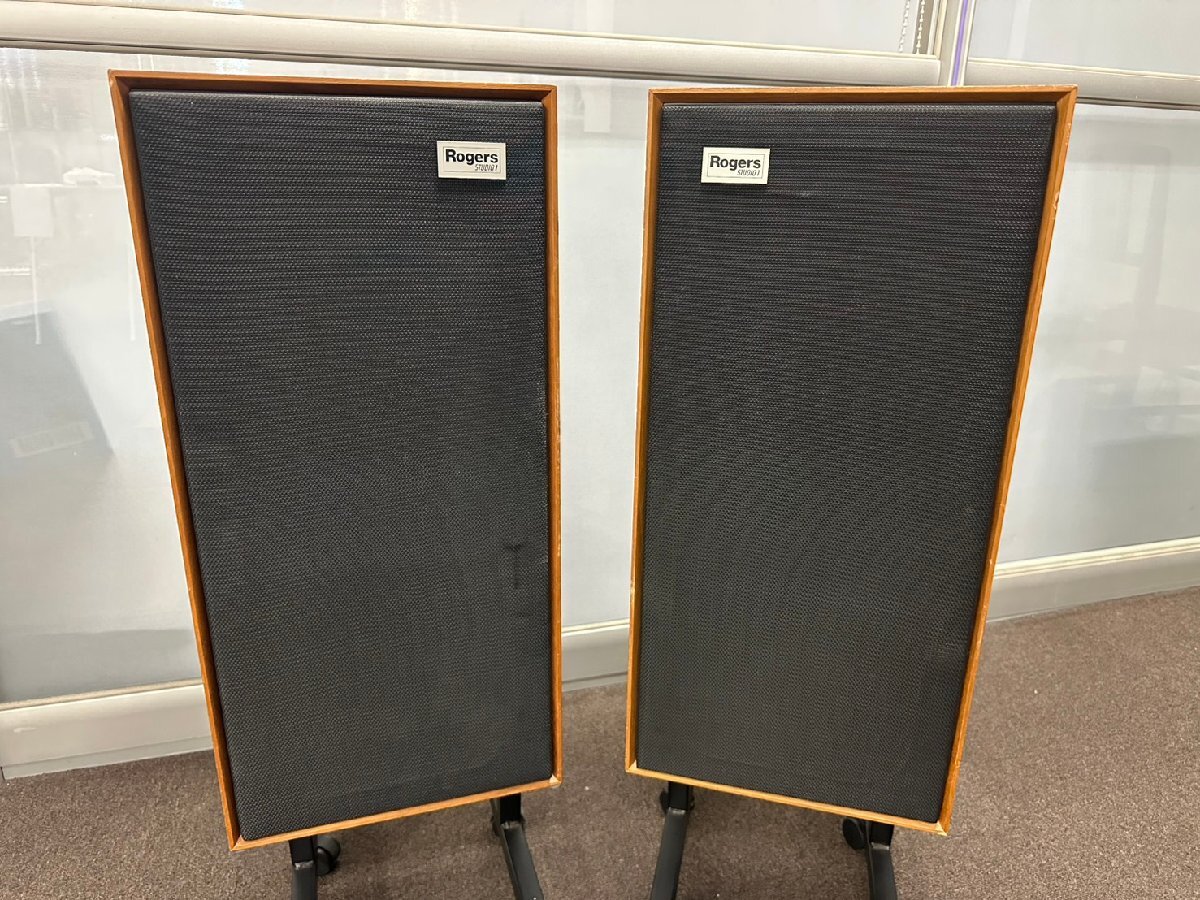 U051-X1-3678 ROGERS Studio1 スピーカーペア スタンド付 ロジャース 2個口 発送 現状品①大阪