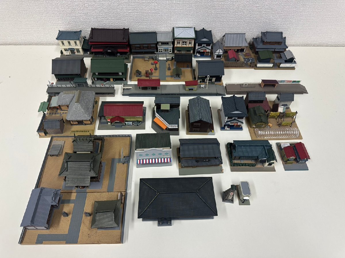 U068-X1-3679 TOMYTEC トミーテック ジオコレ 建物 組立済 Nゲージ 鉄道模型 ジオラマ ジャンク 現状品①大阪