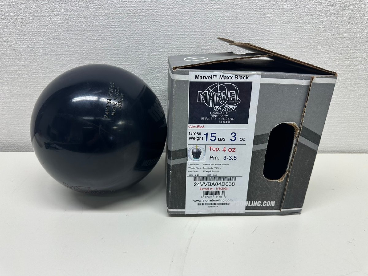 U022-X14-598 STORM ボウリング ボール 現状品①大阪