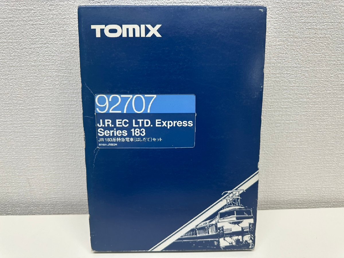 U003-X16-546 TOMIX Nゲージ 92707 JR 183系 特急電車 はしだて セット※画像参照 現状品①大阪