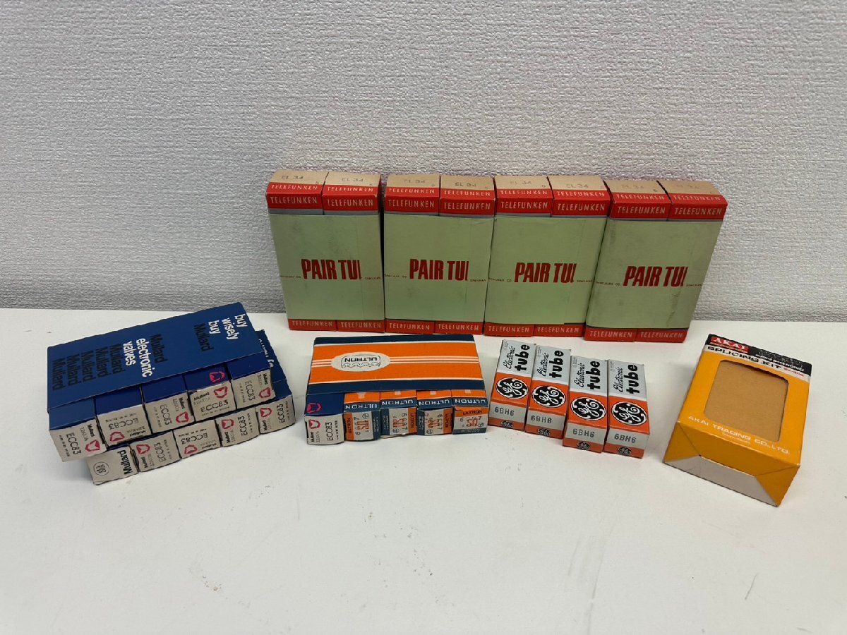 U030-X14-575 TELEFUNKEN EL34 真空管　8本 その他 まとめ売り 現状品①大阪