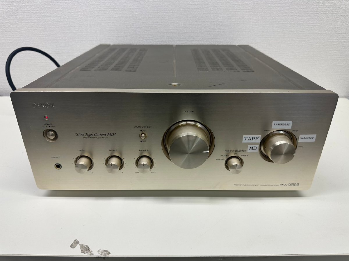 U015-X1-3677 DENON PMA-S10II プリメインアンプ デノン 現状品①大阪