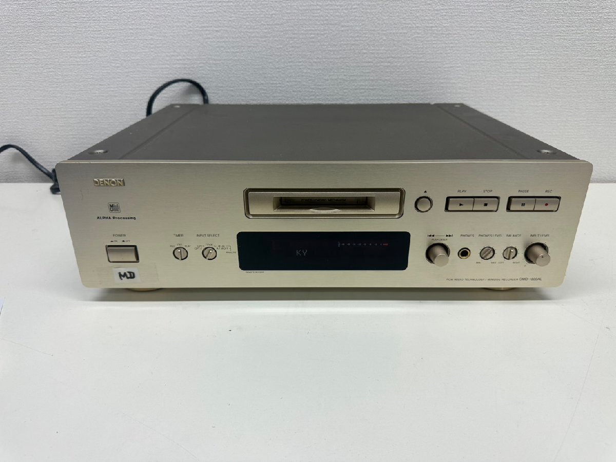 U011-X1-3675 DENON DMD-1800AL MDデッキ デノン 現状品①大阪