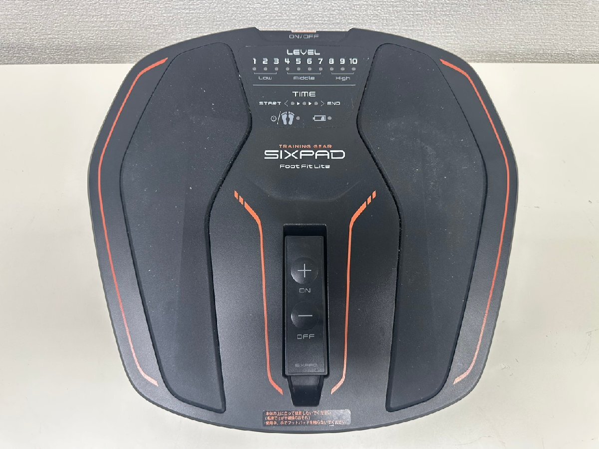 U014-X15-548 MTG TRAINING GEAR SIXPAD Foot Fit Lite SE-AH00A シックスパッド フットフィットライト EMS運動器 現状品①大